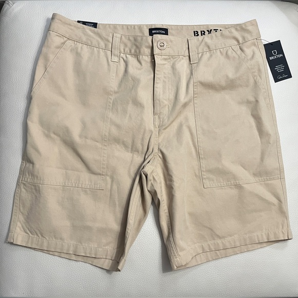 NWT - Brixton Men’s Relaxed Fit Shorts - Size 36 - Picture 4 of 11